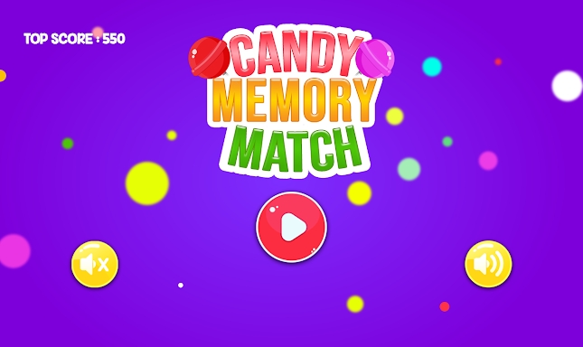 Candy Match Memory screenshots