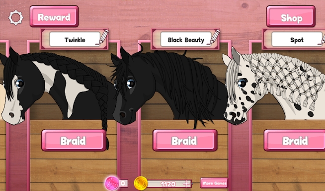 🐎 Horse Care - Mane Braiding  screenshots