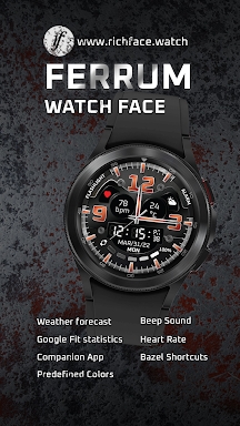 Ferrum Watch Face screenshots