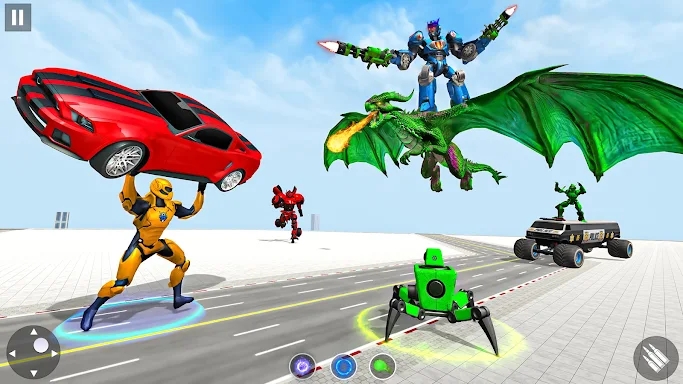 Limo Robot Car Game:Robot Game screenshots