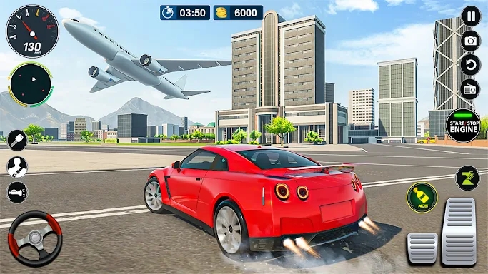 Flying Car Simulator: Car Game screenshots