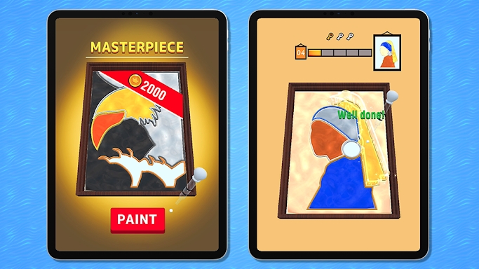 Paint Dropper: draw puzzle screenshots