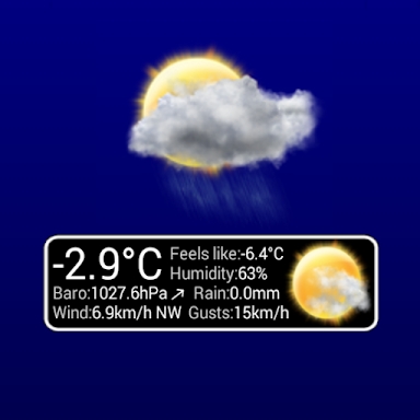 Weather Personal Widget screenshots