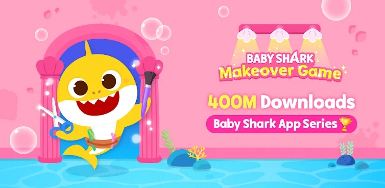 Baby Shark Makeover Game screenshots