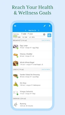 Calorie Counter App: Fooducate screenshots