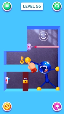 Sticky Man Stretch Game screenshots