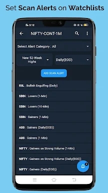 Technical Analysis App for NSE screenshots