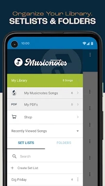 Musicnotes Sheet Music Player screenshots