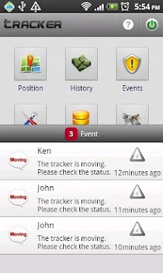 Cloud Tracker – GPS Tracker screenshots
