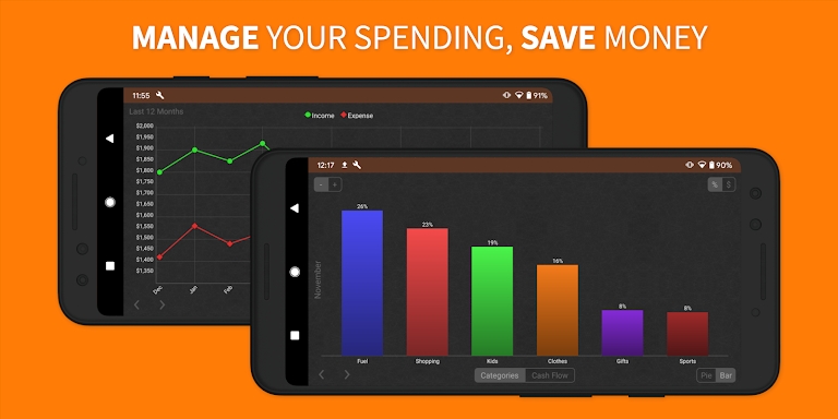 Spending Tracker screenshots