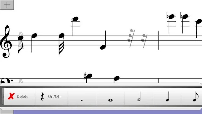 Musical Note Pad Free screenshots