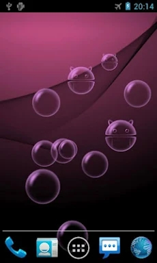 Bubble Live Wallpaper screenshots