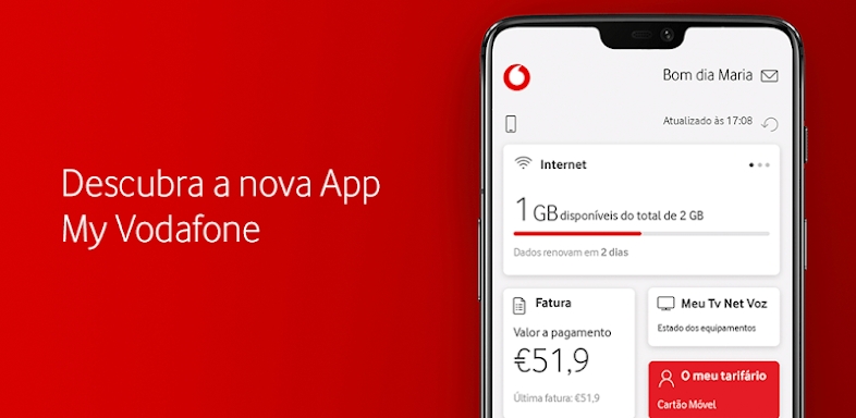 My Vodafone screenshots