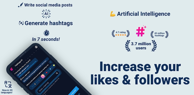 Hashtags AI: Follower Booster screenshots