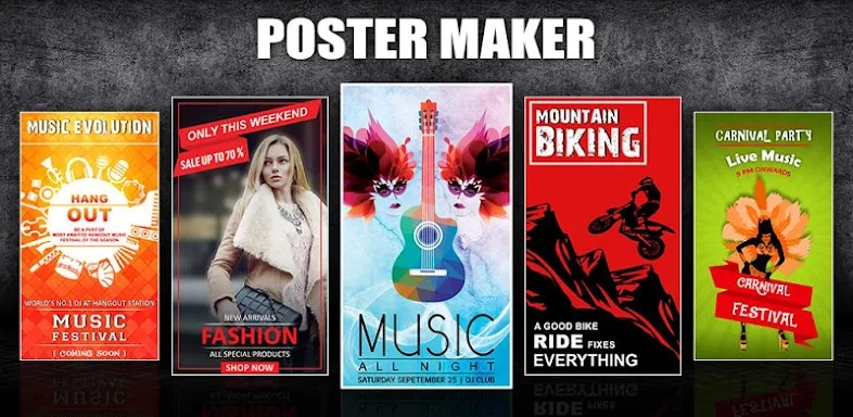 Poster Maker: Flyer Designer screenshots