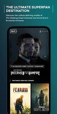 AMC+ screenshots