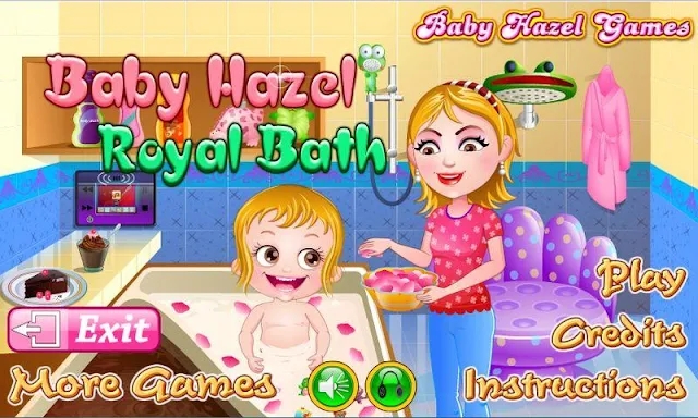Baby Hazel Royal Bath screenshots