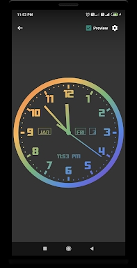 Analog Clock Live Wallpaper screenshots