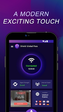 Shield Global Pass screenshots