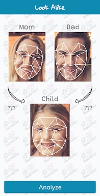 Mom or Dad Face App - Baby looks like dad or mom? screenshots
