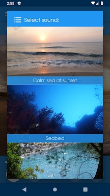 Relax Ocean: sleeping sounds screenshots