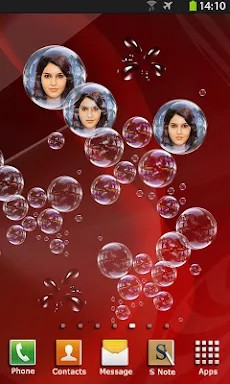 Photo Bubbles Live Wallpaper screenshots