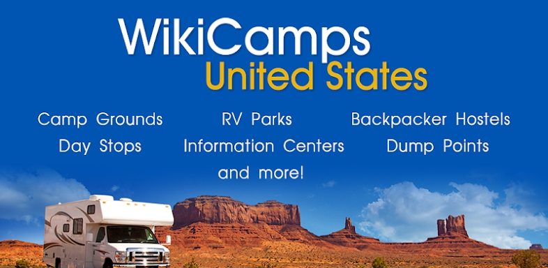 WikiCamps USA screenshots