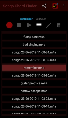Songo Chord Finder screenshots
