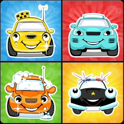 Cars memory game for kids