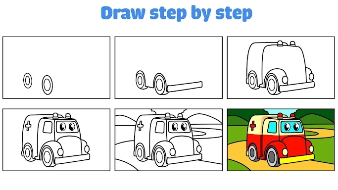 Cars drawings: Learn to draw screenshots