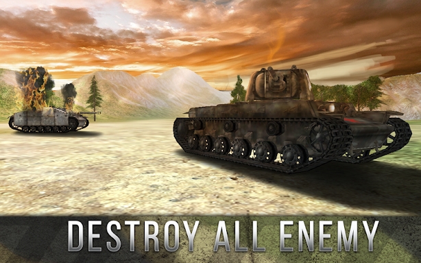 Tank Battle 3D: World War II screenshots