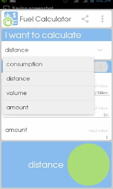 Fuel Calculator screenshots