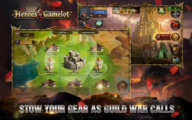 Heroes of Camelot screenshots