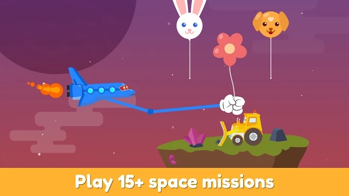 Carl Super Truck: Spaceship Preschool Adventure screenshots