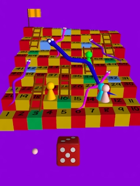 Snakes and ladders 3D screenshots