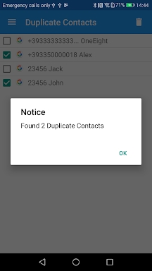 Duplicate Contacts screenshots
