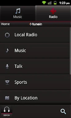 Denon Audio screenshots