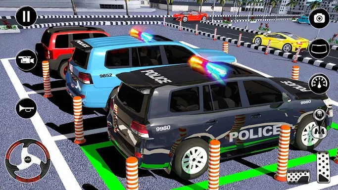 Police Prado Parking Car Games screenshots