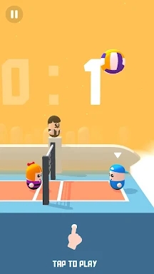 Volleyball Game - Volley Beans screenshots