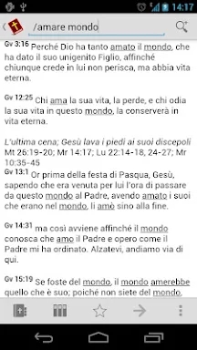 LaParola - the Italian Bible screenshots