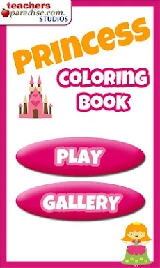 Prince & Princess Coloring Book screenshots