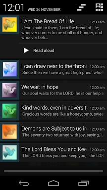 Words of Jesus Each Day screenshots
