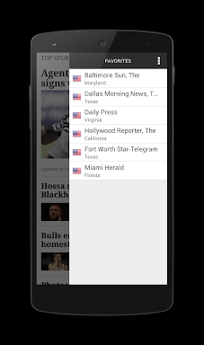 US Newspapers screenshots