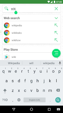Quick Search screenshots