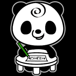 Memo Pad Panda (sticky) note