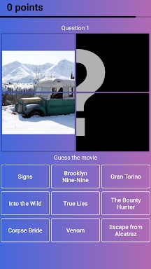 Guess the Movie — Quiz Game screenshots