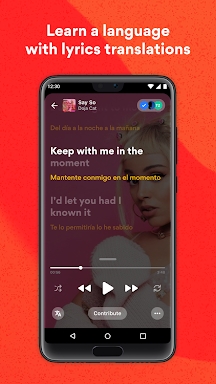 Musixmatch: lyrics finder screenshots