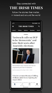 Irish Times News screenshots