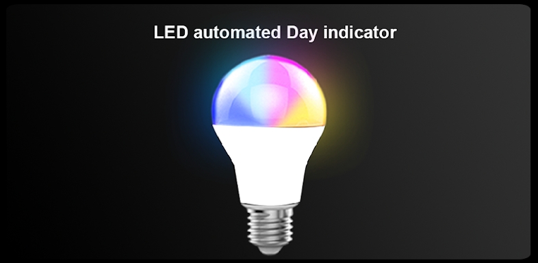 LED automated Day indicator screenshots