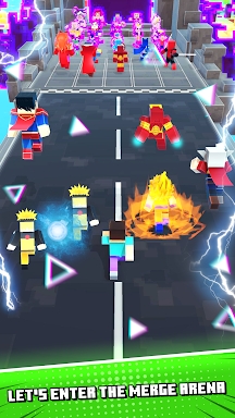 Hero Craft Merge Battle Master screenshots